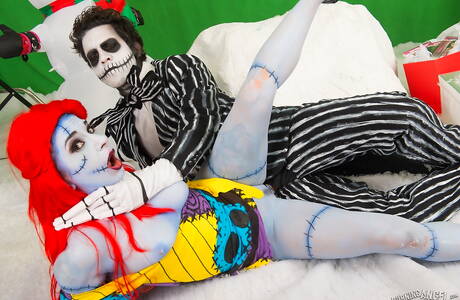 Burning Angel offers a free pic gallery with Joanna Angel and Small Hands in hot sex scene