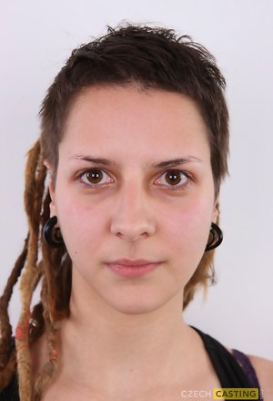 Czech Casting  are proud to present you with a free photos featuring Hanka showing sexy body